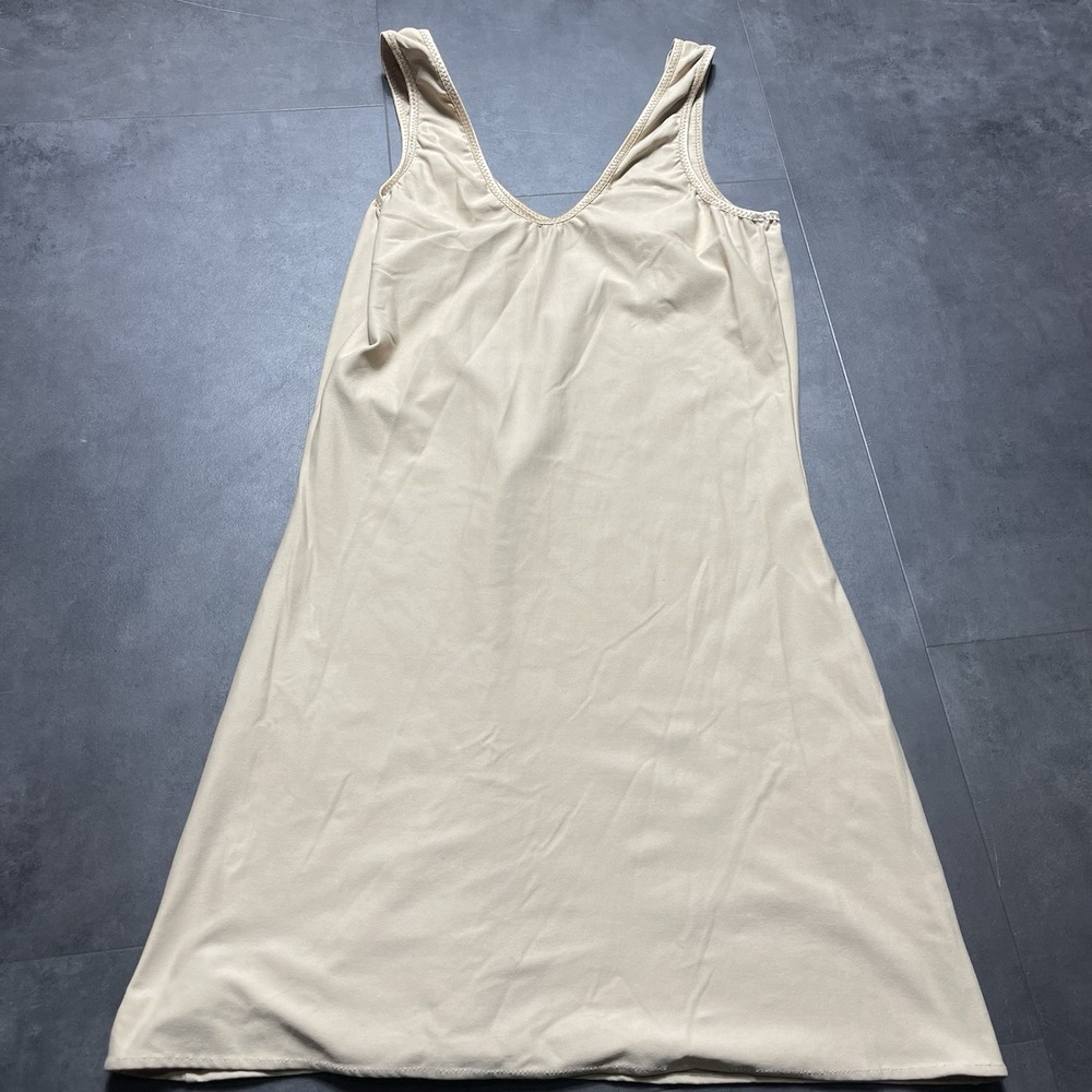 VTG Farr West Small Body Shaper Skirt Nude Girdle Nylon/Lycra USA F-115